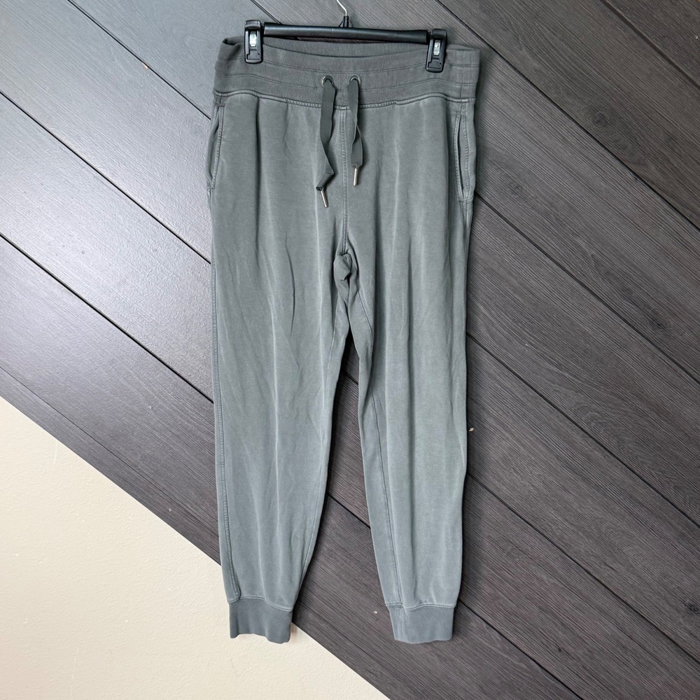 Athleta Balance Jogger Women's Gray Tencel Blend Drawstring Joggers Medium